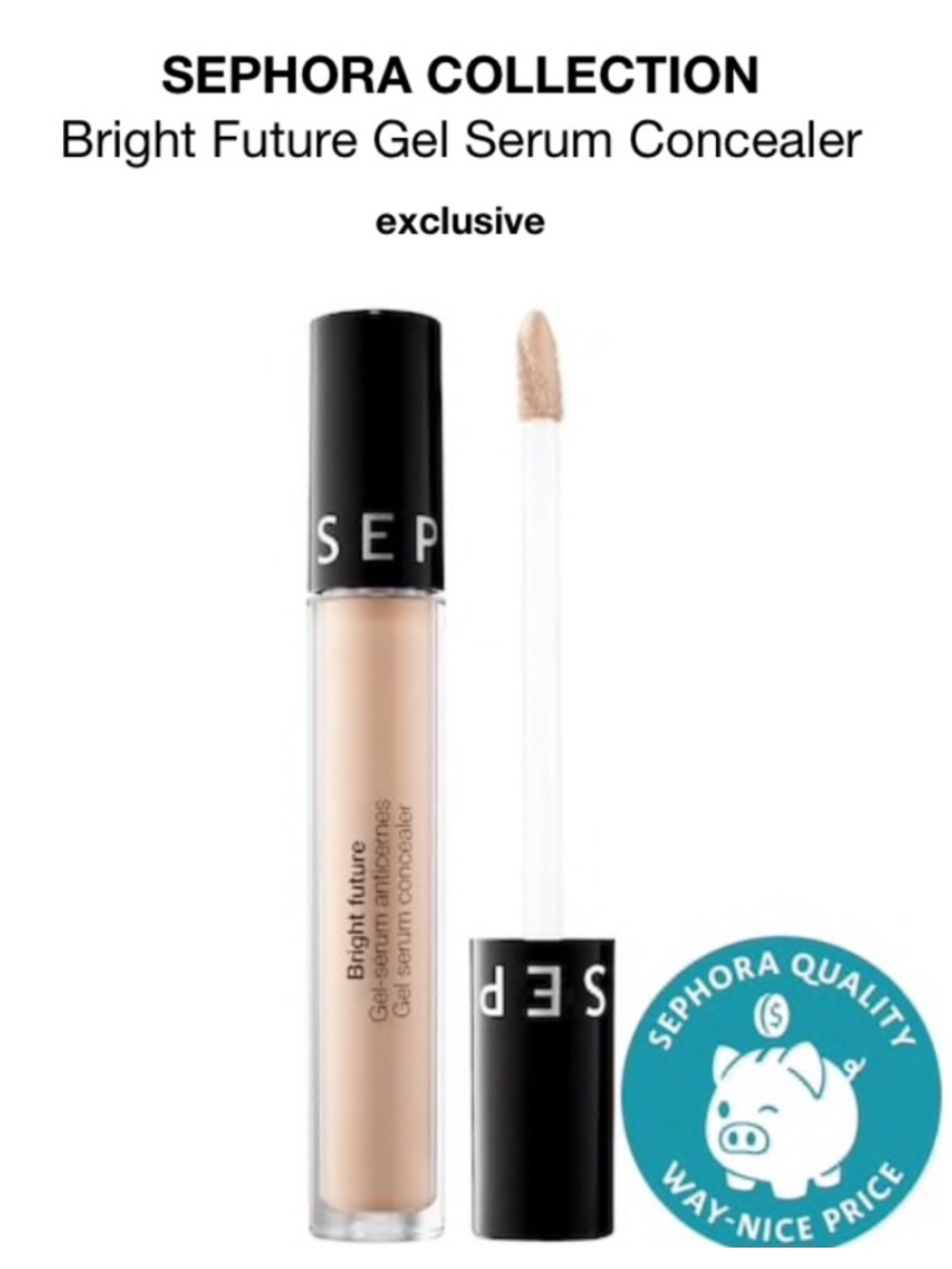 NEW! Sephora Brightening Concealer Meringue NWT